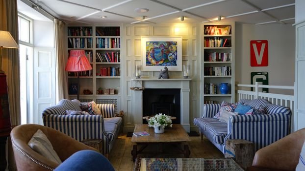 Painted living room interior — recent project 2